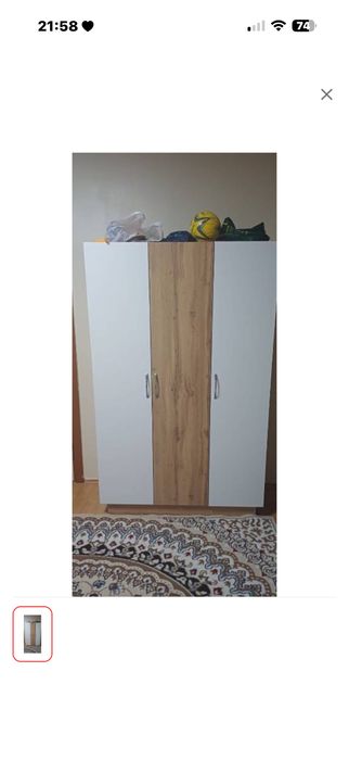 Шкаф трех дверный