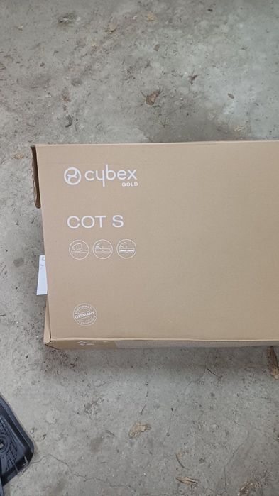 Кош за новородено CYBEX COT S черен + адаптери