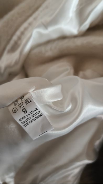 Haina alcantara cu blana naturala de vulpe