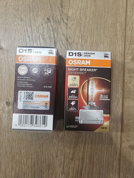 Bec Xenon Osram D1S Osram Night Breaker LASER Gen 2 NOU și Original