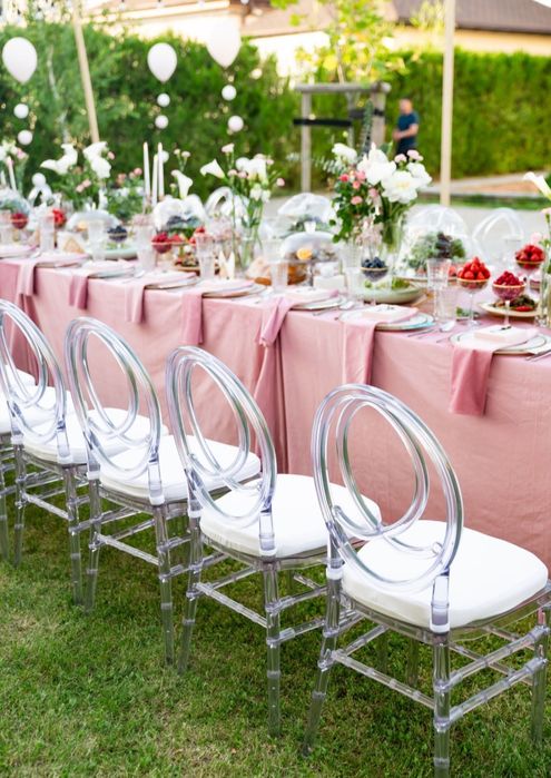 Аренда стулья стол посуды