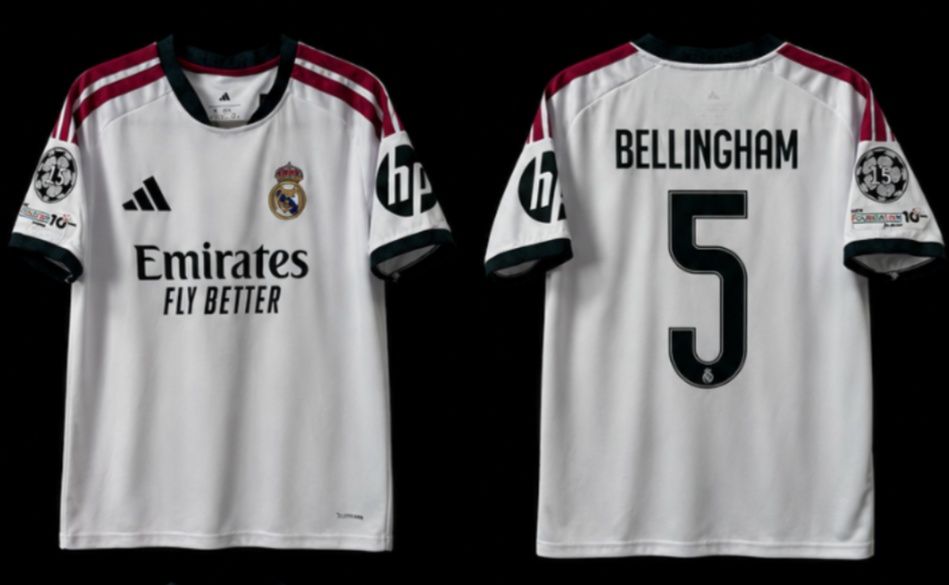 Tricou Real Madrid Bellingham din sezonul 26/27