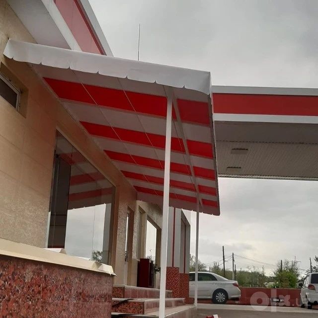 Банер тент установка,сонца зашита,сетка