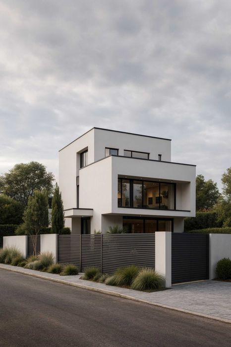 Vila 7 camere 260 mp utili 5 bai 2 bucatarii teren 486 mp 4 parcari Mogosoaia zona linistita aproape Bucuresti - finisaje la cerere