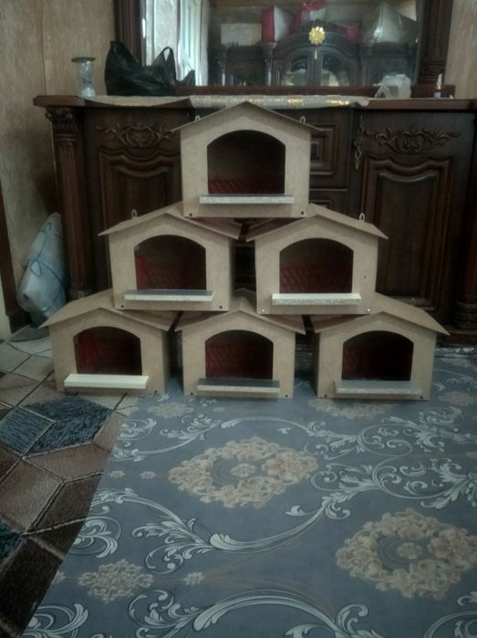 kaptarlar uchun zaminaviy uylar(gnizdolar)