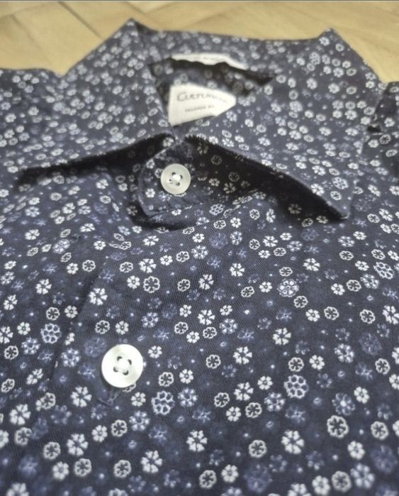 Cămașă Culturata Premium Tailored Fit, Bărbați, Made in Italy - M (40)