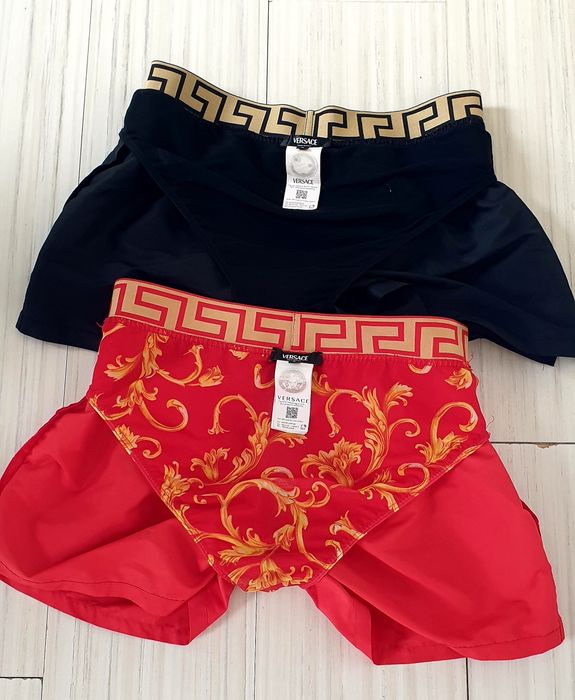 Versace Gianni Versace Medusa Swim  4 - M 2Бр НОВО ОРИГИНАЛ Мъжки Банс