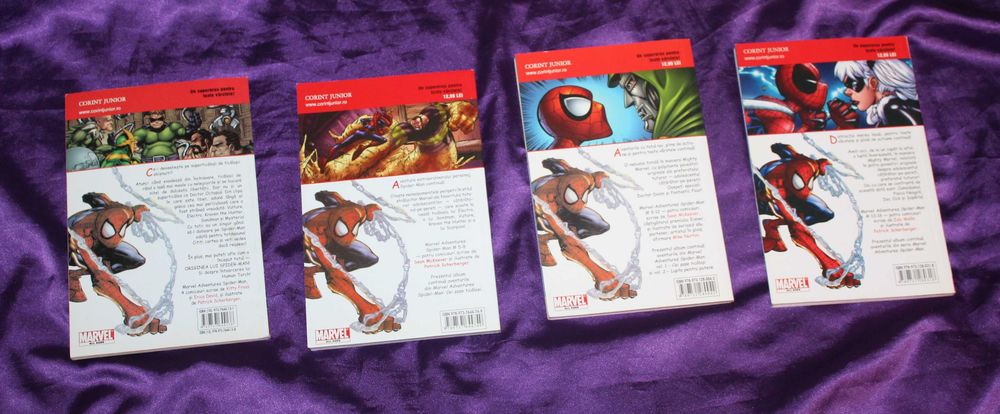 10 Benzi desenate spider-man romana Corint Cei patru fantastici Marvel