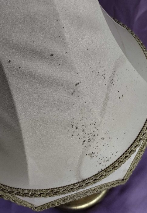 стара порцеланова лампа