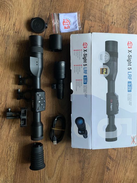Продавам ATN X-Sight 5, 5–25x LRF (ден/нощ)