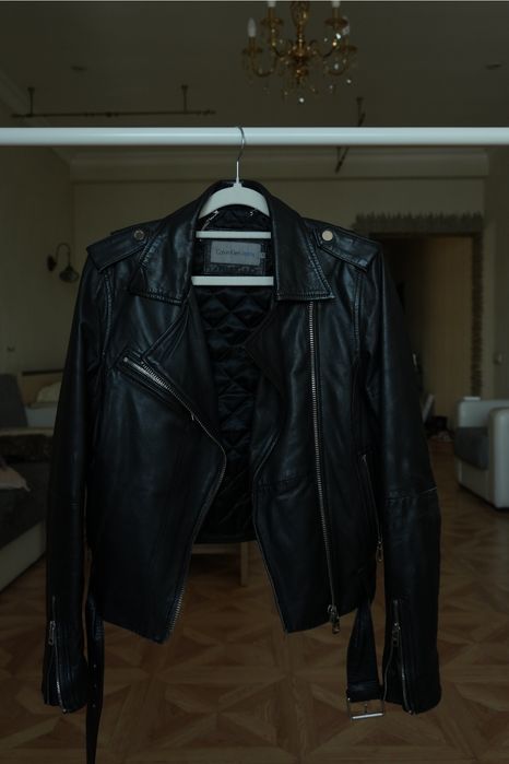 Кожаная куртка Calvin Klein