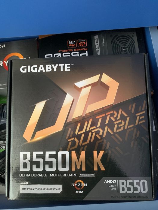 Pc gaming rx6600 8gb vram, ryzen 5 5500x
