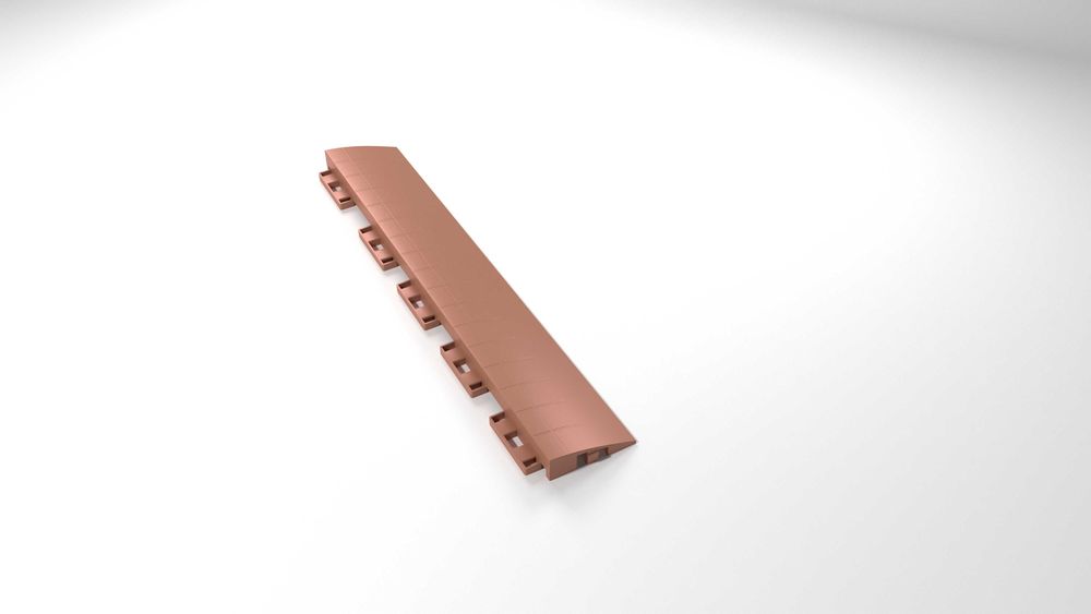 Гибкое напольное покрытие из резины, для входных зон и тропинок