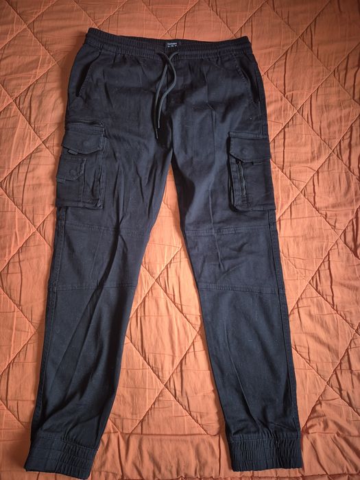 Ocazie Lot 3 perechi de pantaloni Blugi de firma 12-14 ani, Denim, Chapter Young, Terranova