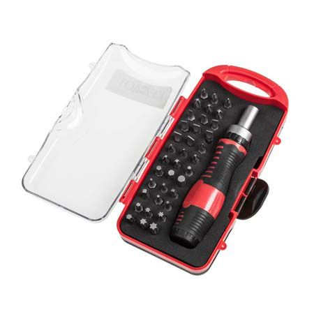 Trusa Set Kit Surubelnita cu Clichet 37 Piese Trusa Set Kit BITI 37buc