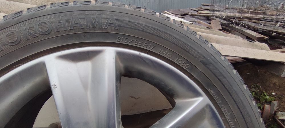 Резина с дисками в сборе Субару