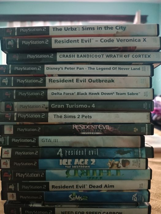 Vând 17 jocuri ps2
