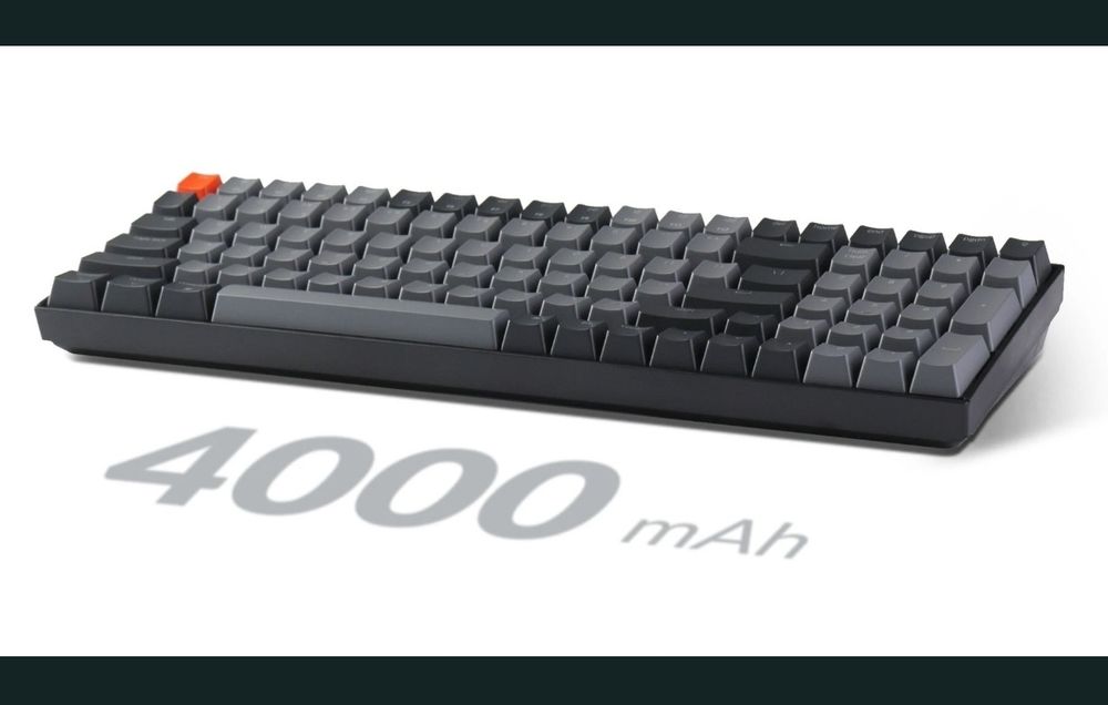 Tastatura Mecanica Gaming Keychron K4 Wireless Mechanical Keyboard v2 RGB Red Gateron