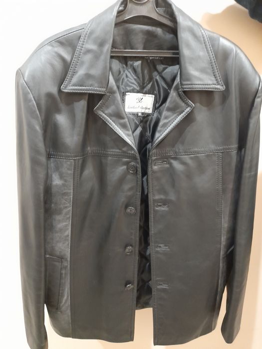 Мъжко кожено яке тип сако