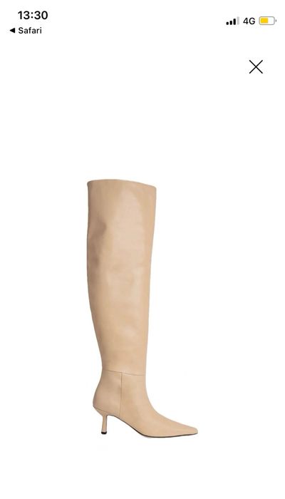 Ботуши BY FAR Meghan Kraft Nappa Leather Boots