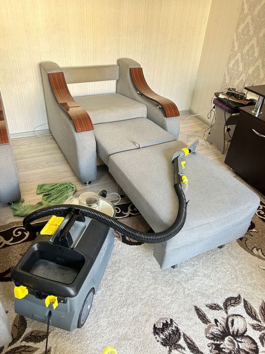 Чистка мягкой мебели