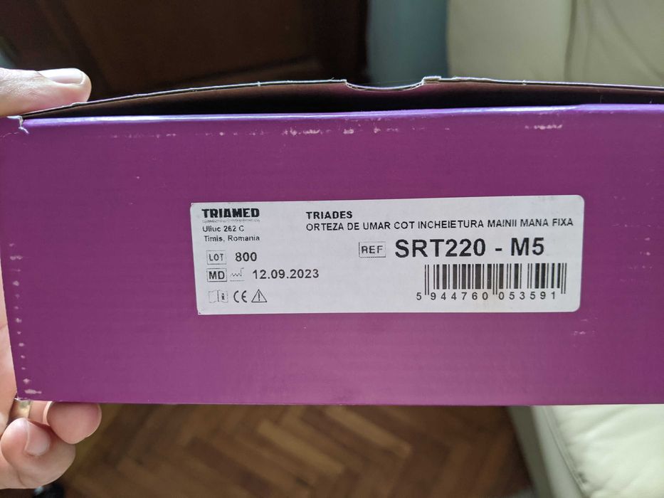 Orteza Triamed pentru umeri cot si maini, fixa