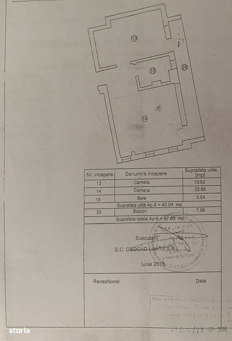 Apartament 2 camere cu balcon în Mamaia Nord 87000