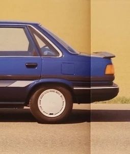 Спойлер TOYOTA Carolla Е80 E90 Original foha/MS Design