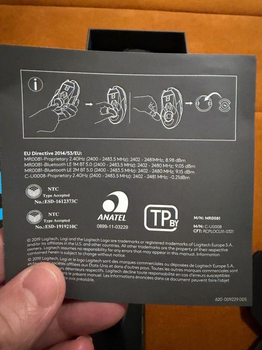 Mouse gaming Logitech g903 lightspeed