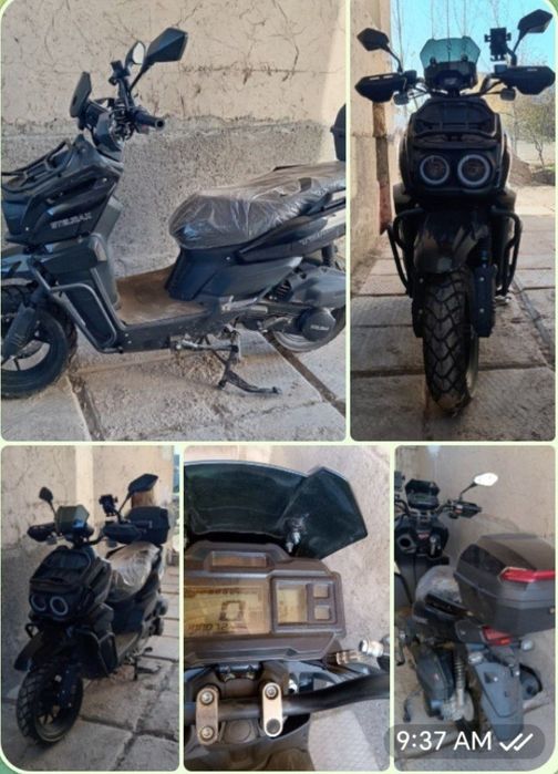 Benzinli skuter Stelmax Tank