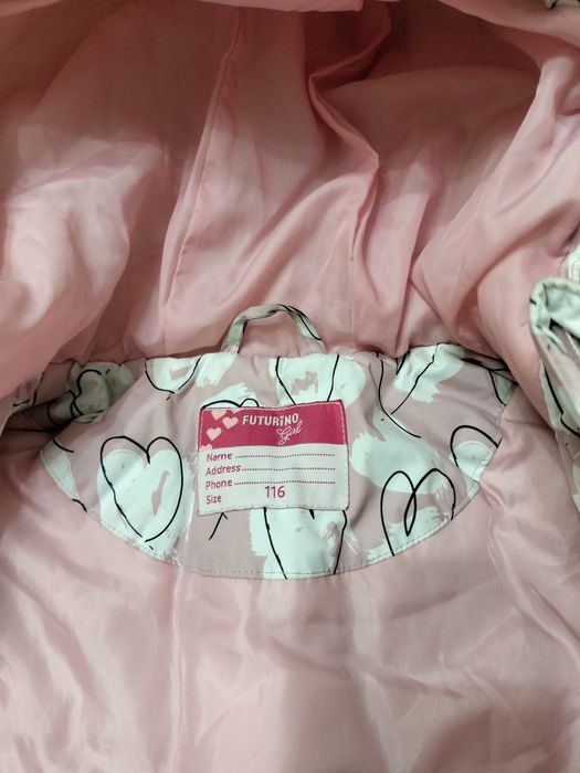 Куртка+шапка на девочку