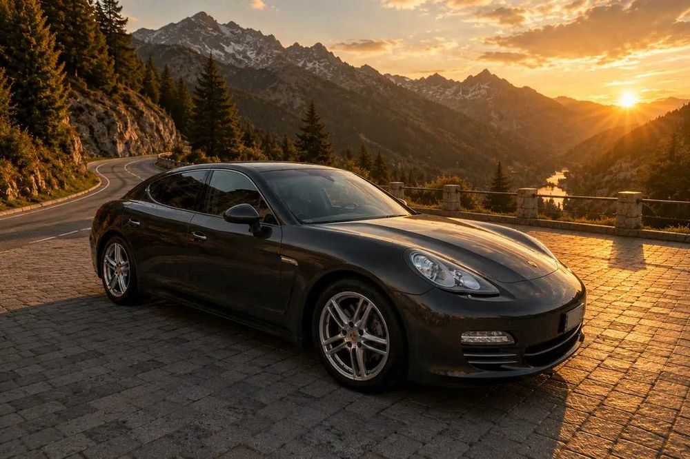 Porsche Panamera 4 • 3.6 V6 • 300 cp • PDK • Tractiune integrala • Sistem de sunet Burmester