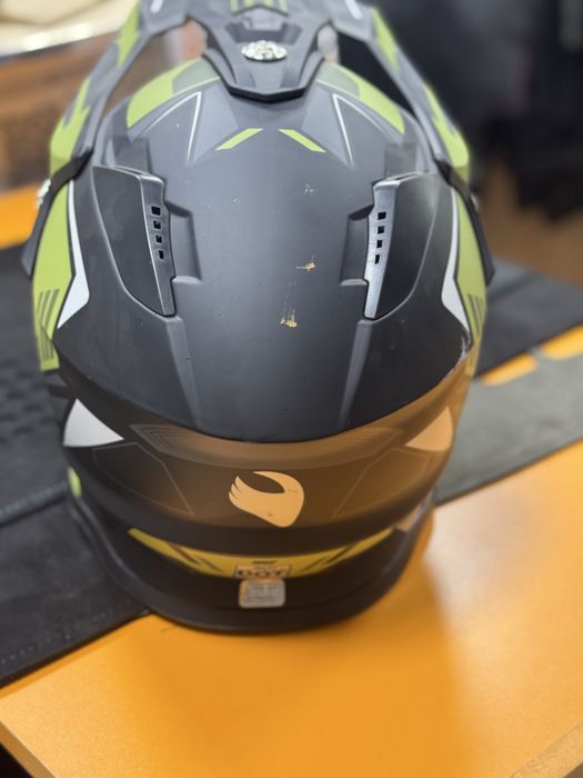 Мото шлем для эндуро