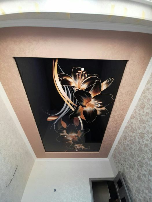 Natijniye potolki 15yil garantiya