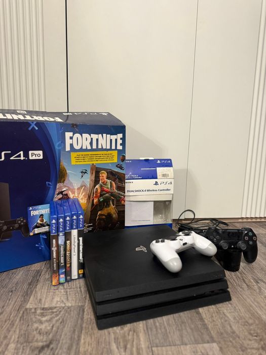 ps4 pro, 1 тб, состояние идеальное