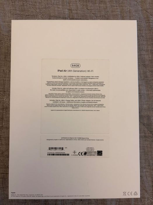 iPad Air 4 10.9 inch, 64GB, USB-C