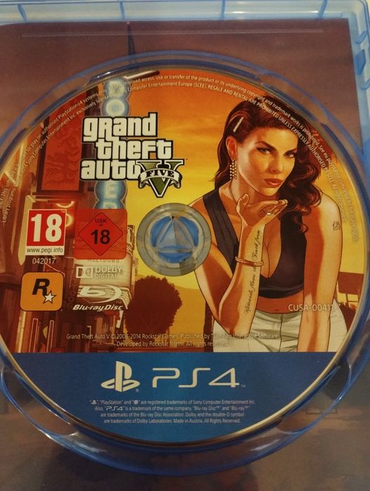 CD GTA 5 Premium  edition ps 4