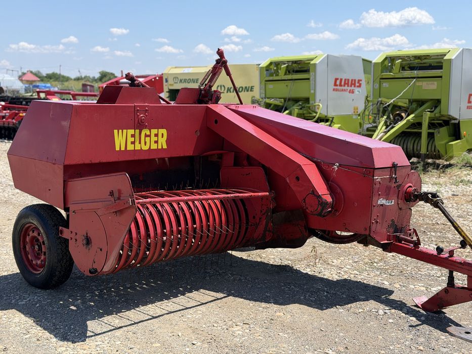 Presa/Balotiera Welger AP 45 Import Recent In Stare Buna de Funtionare Claas John Deere