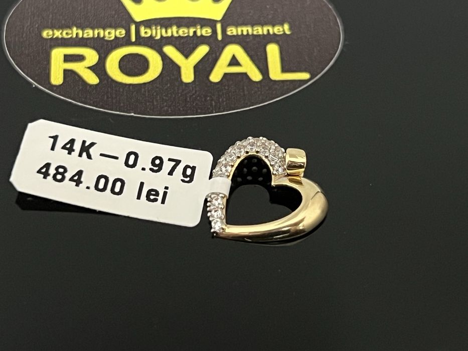 Bijuteria Royal CB : Pandantiv aur 14k 0,97 grame