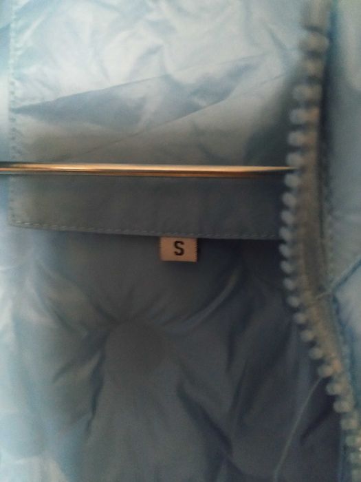 Дамско яке в небесно синьо