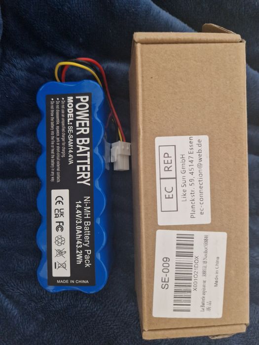 Baterie pentru Samsung Navibot SR8840 / SR8895 / VCR8845, 3000 mAh