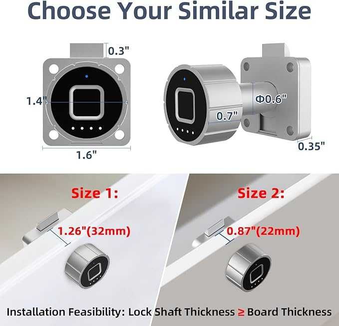 Bluetooth Биометрична ключалка за шкаф с пръстови отпечатъци eLinkSmar