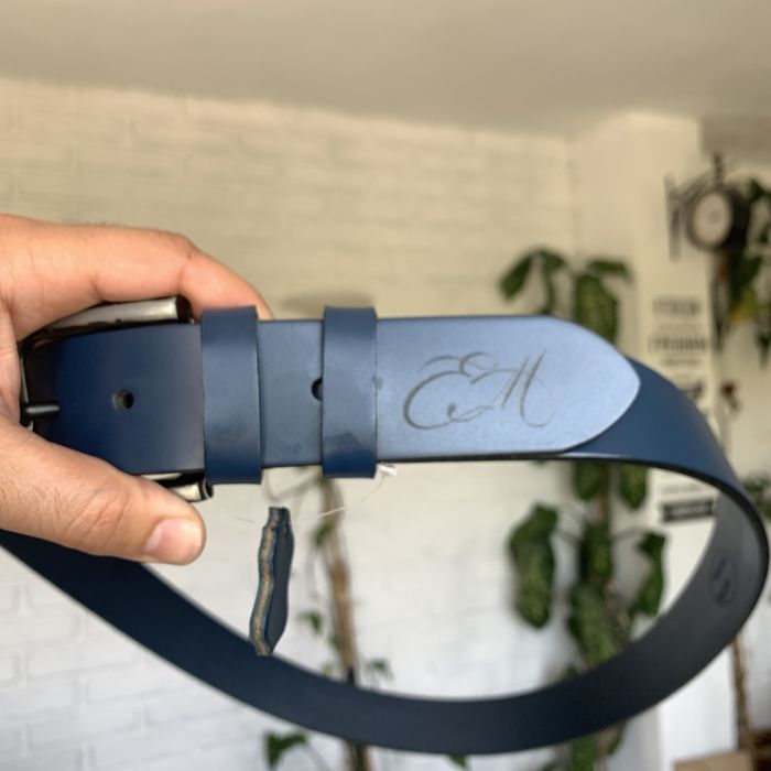 Колани естествена кожа лазерно гравиран