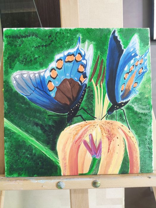 Авторски картини, ръчно рисувани , маслени бои, смесена техника