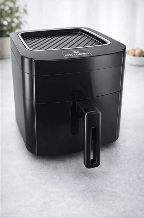 Air Fryer Nou cu Compartiment Mare – Friteuză fără Ulei