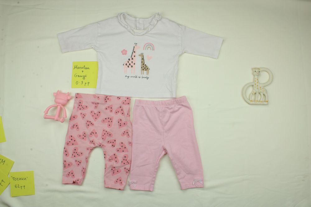 Лот бебешки дрешки