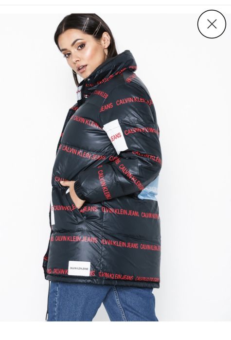 Geaca de iarna unisex CALVIN KLEIN Multi Logo masura M