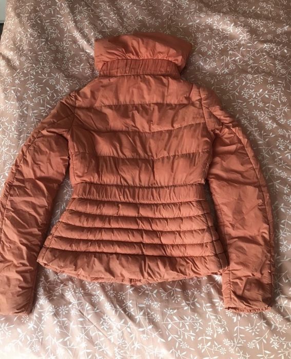 Дамско късо оранжево яке