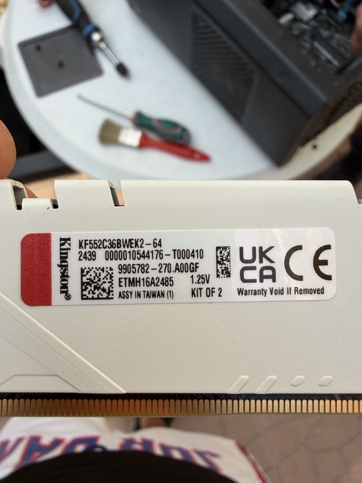 64 GB RAM stick Kingston fury