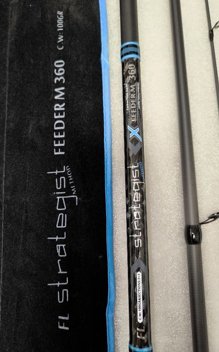 SET 2 Lansete Feeder FL Strategist Method Feeder 3.60M, 100G, 3+3SEG
